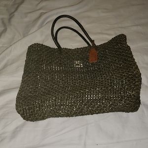Beach straw bag